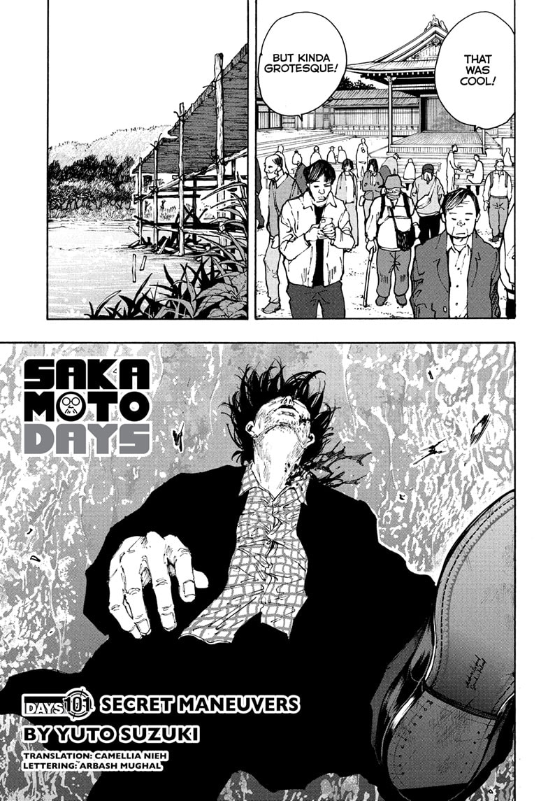 SAKAMOTO DAYS Chapter 101 image 01